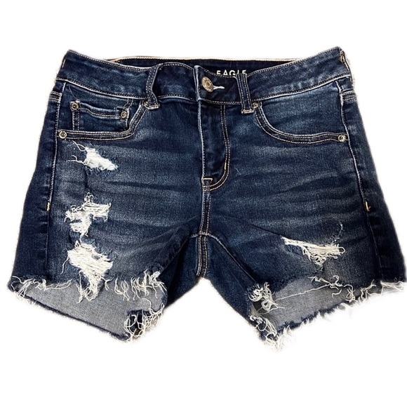 American Eagle Outfitters Pants - American Eagle Next Level Stretch Cut Off Jean Shorts. Size 4